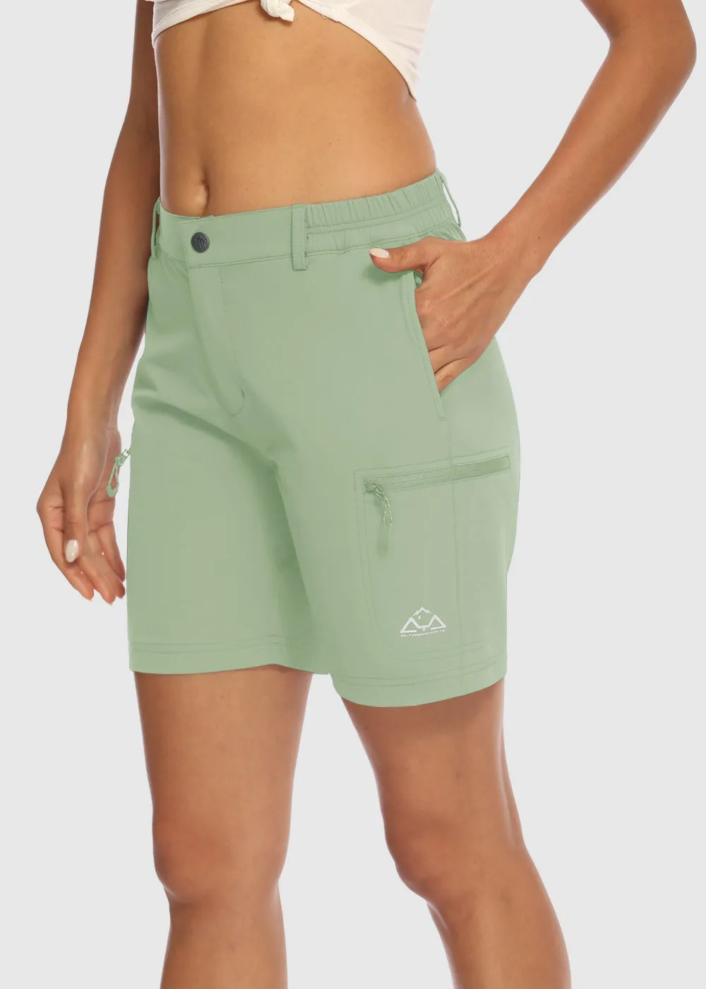Women's Quick Dry Lightweight Stretchy Cargo Shorts