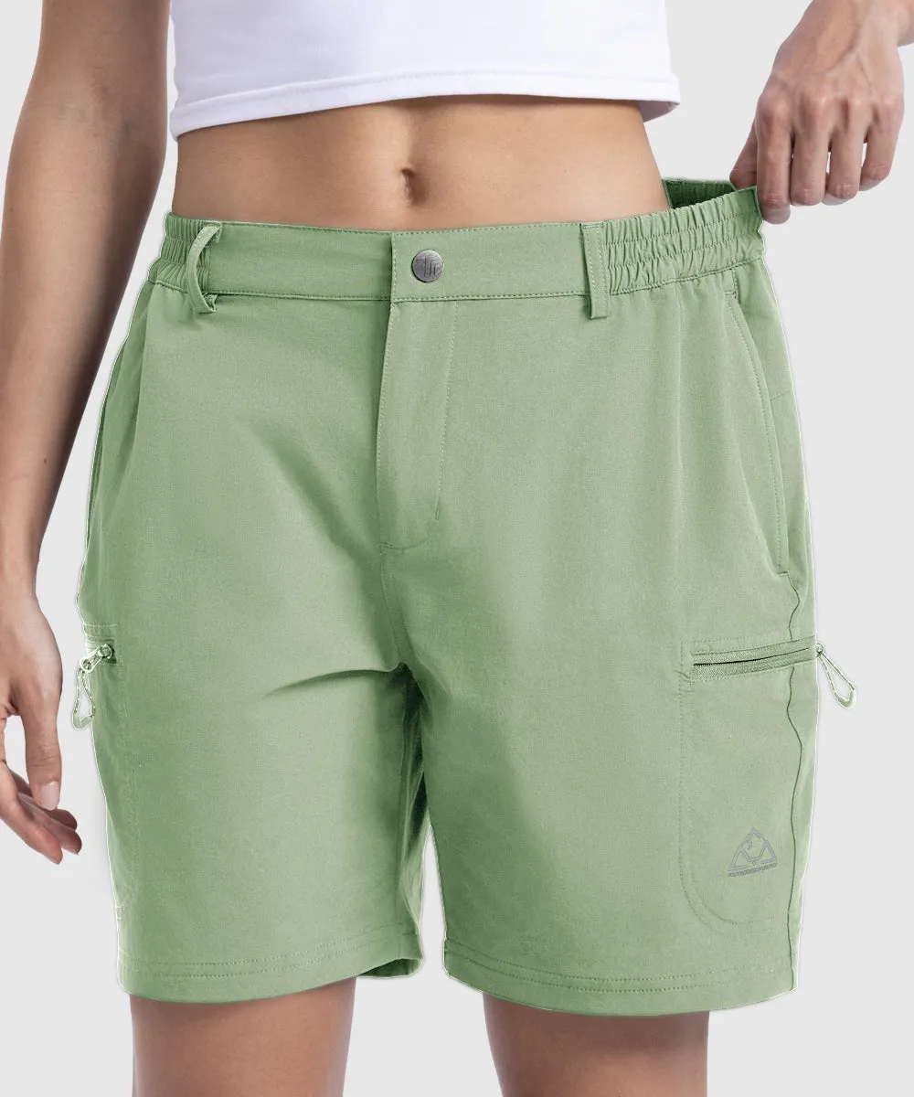 Women's Quick Dry Lightweight Stretchy Cargo Shorts