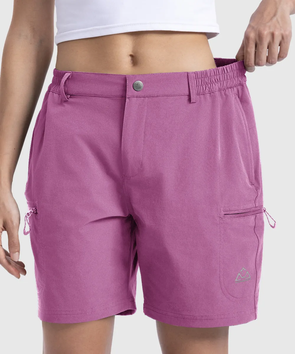 Women's Quick Dry Lightweight Stretchy Cargo Shorts