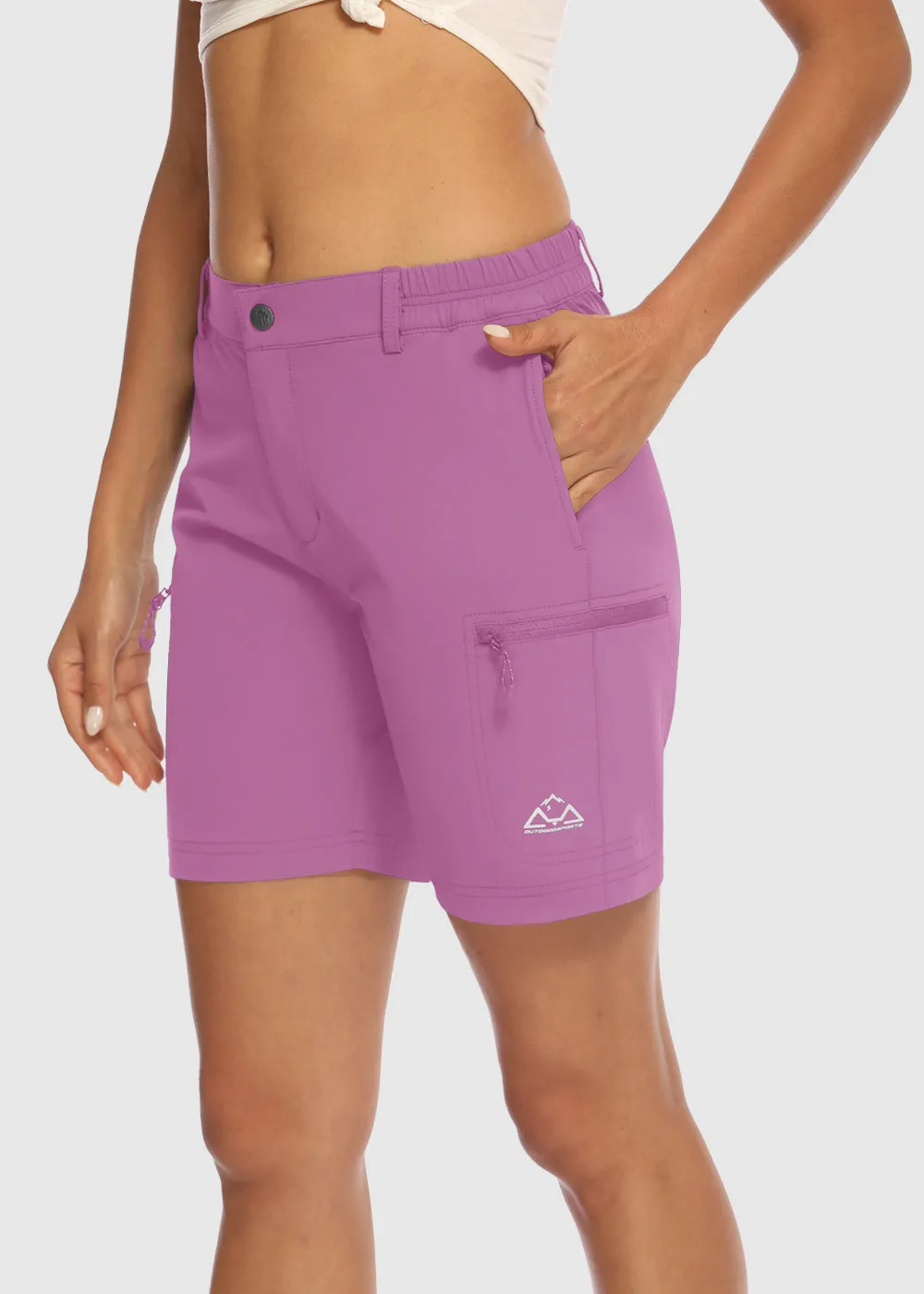 Women's Quick Dry Lightweight Stretchy Cargo Shorts