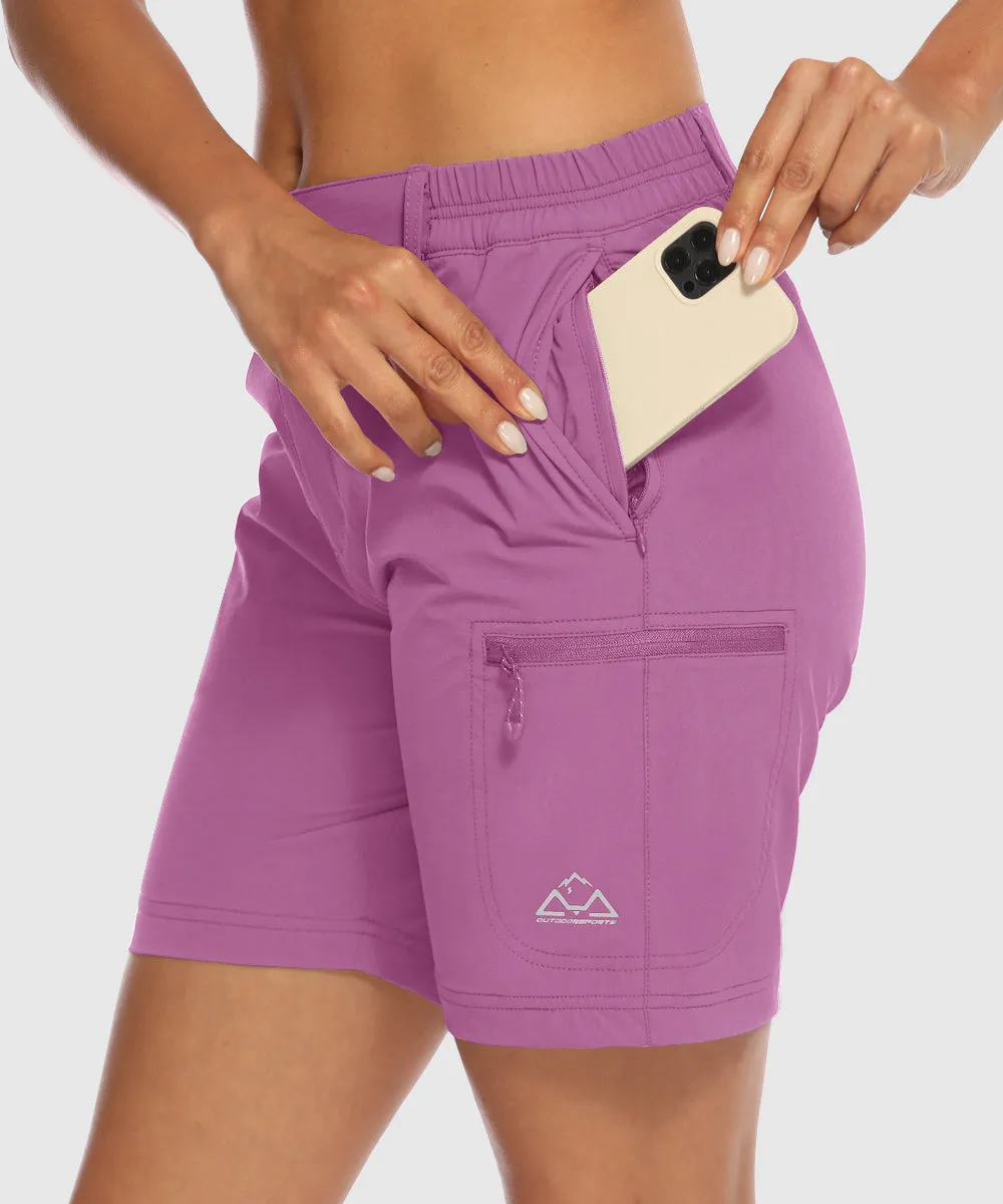 Women's Quick Dry Lightweight Stretchy Cargo Shorts