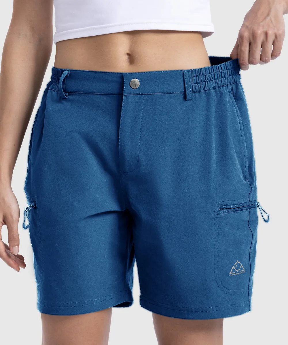 Women's Quick Dry Lightweight Stretchy Cargo Shorts
