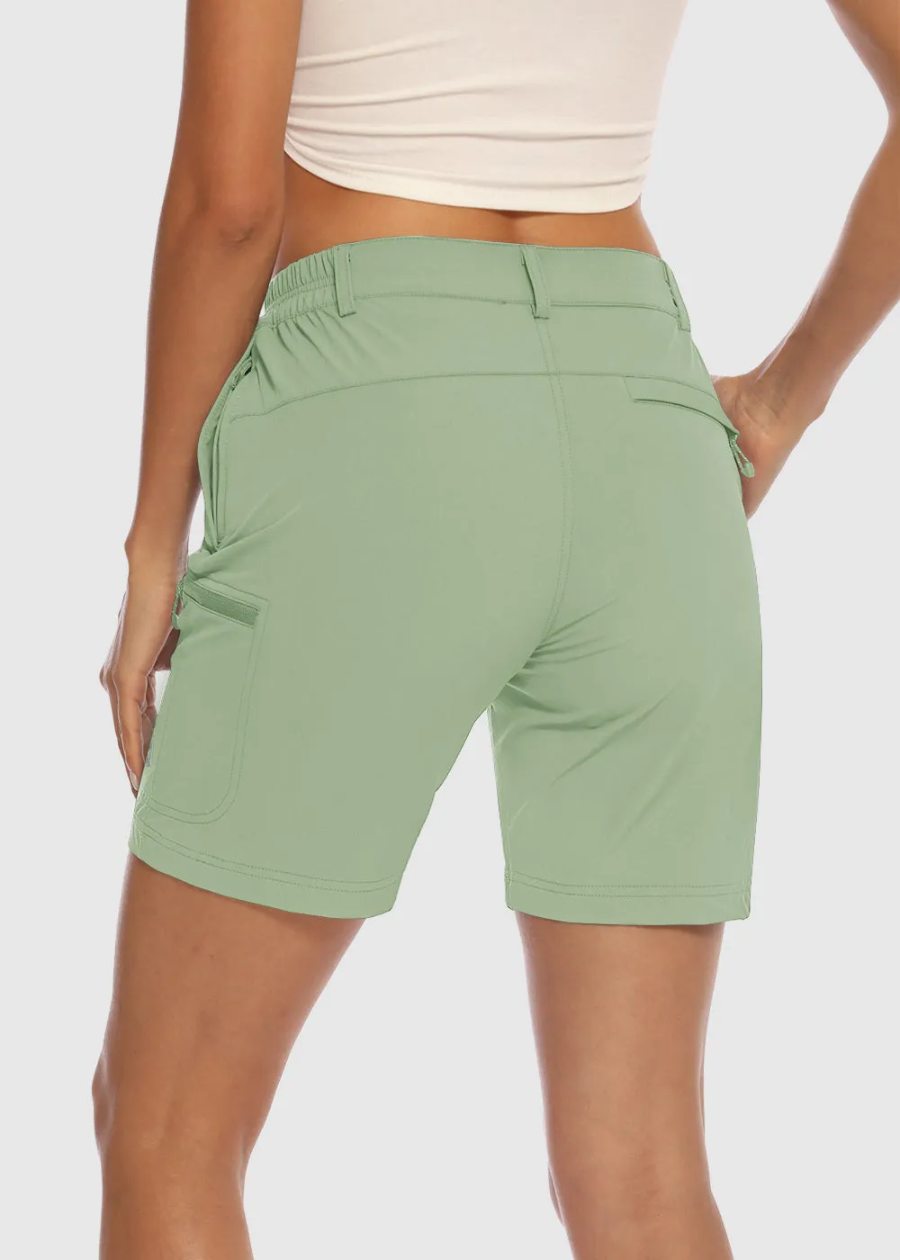 Women's Quick Dry Lightweight Stretchy Cargo Shorts