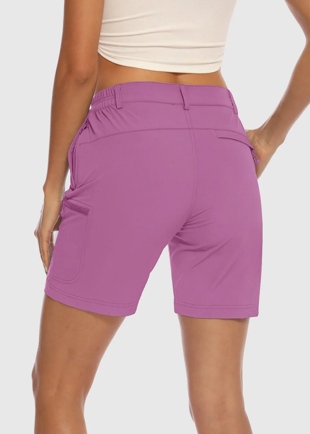 Women's Quick Dry Lightweight Stretchy Cargo Shorts