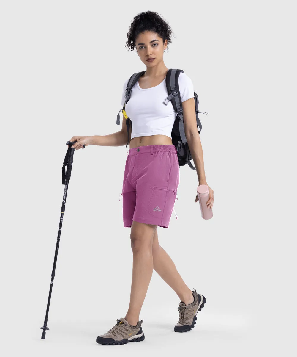 Women's Quick Dry Lightweight Stretchy Cargo Shorts